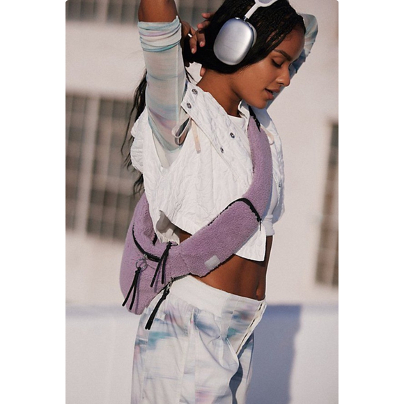 FP Movement by Free People Handbags - FP Movement Overachiever Sherpa Sling Bag NWT Lavender